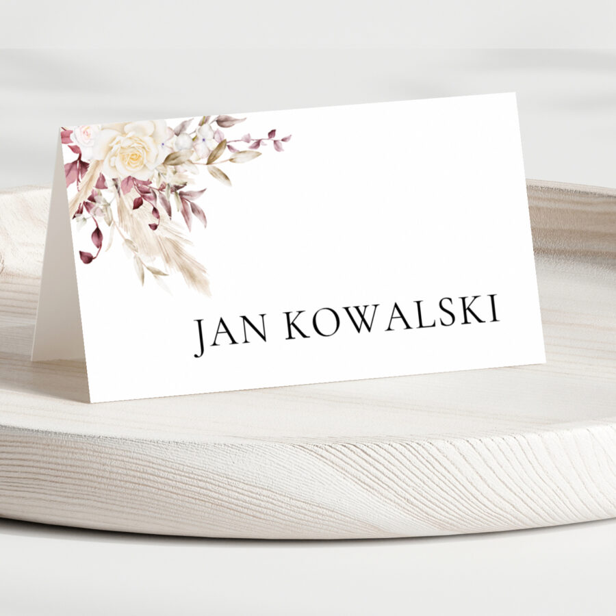 WINIETKA WESELNA NA STÓŁ