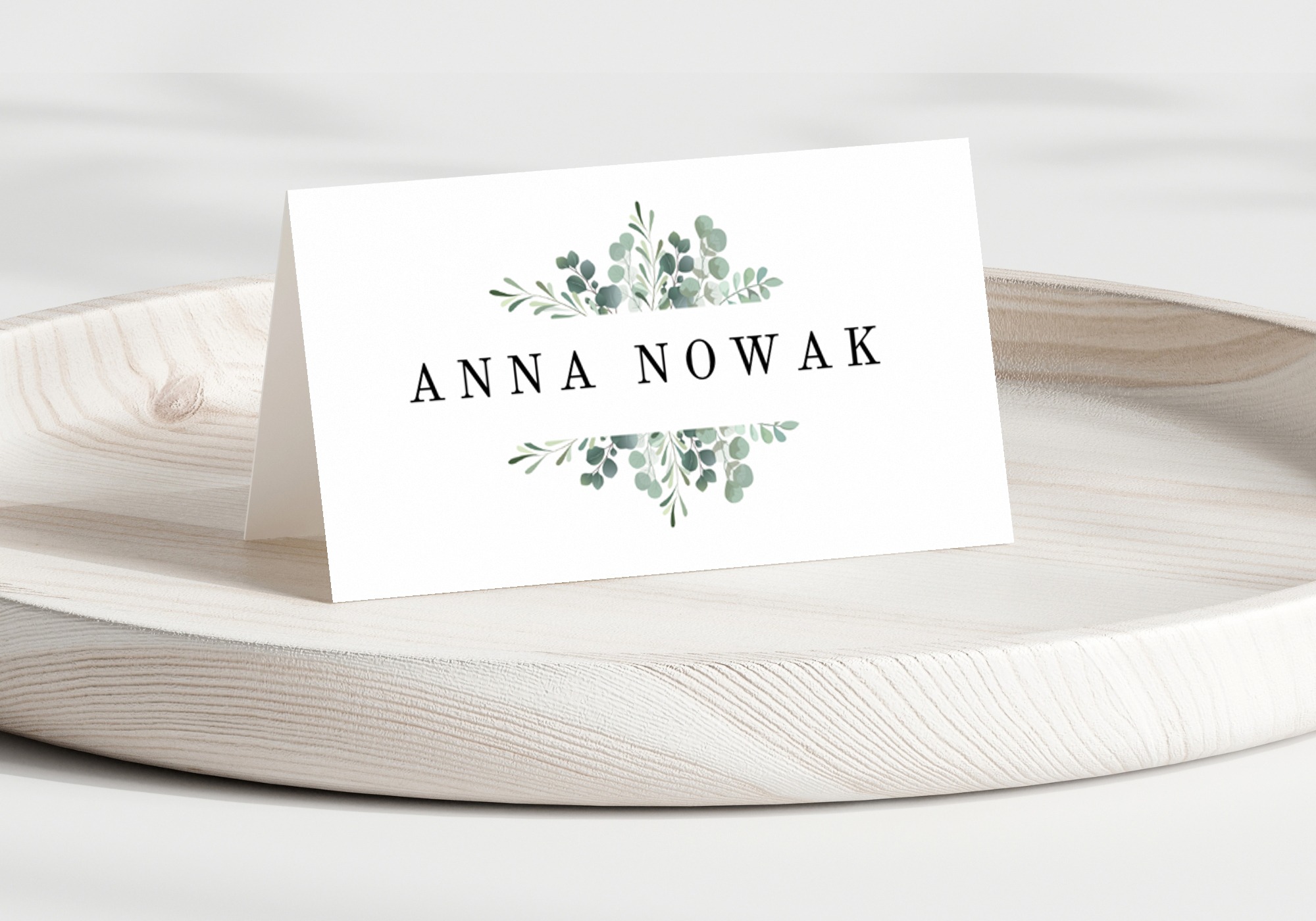 WINIETKA WESELNA NA STÓŁ EUKALIPTUS II