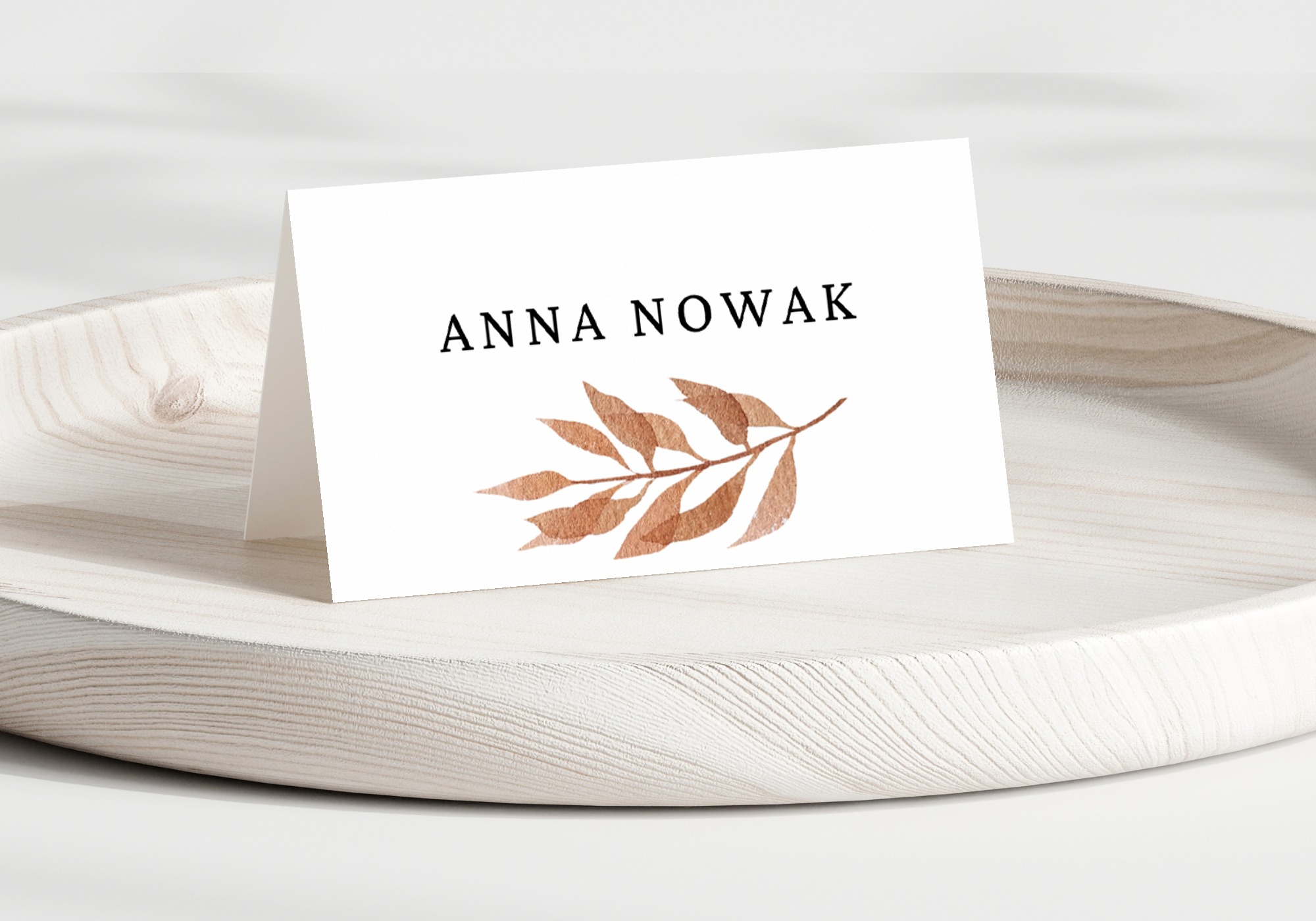 WINIETKA WESELNA NA STÓŁ | LIŚĆ JESIENNY III