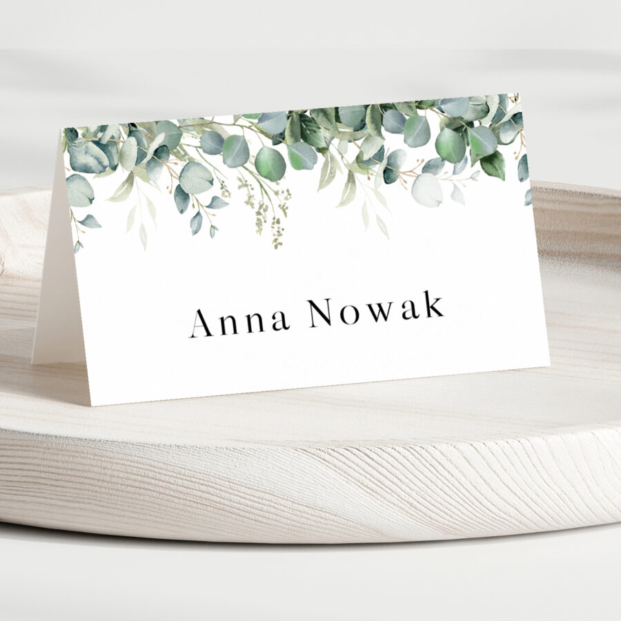 WINIETKA NA STÓŁ EUKALIPTUS