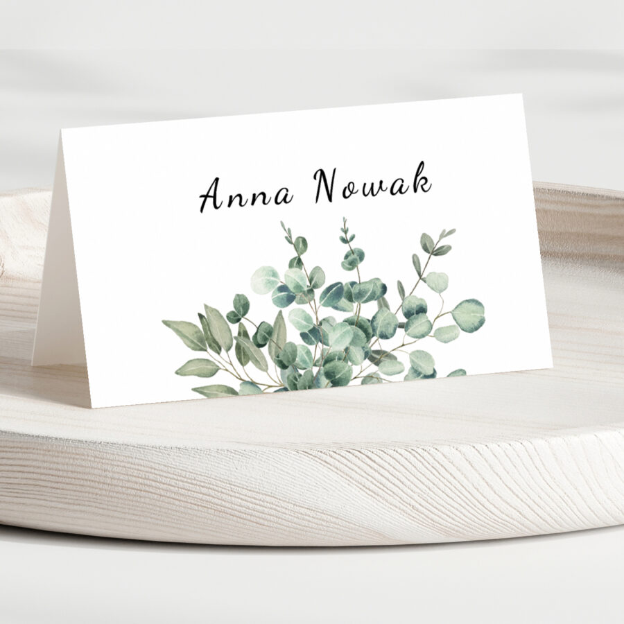 WINIETKA NA STÓŁ - ZIELONE LIŚCIE