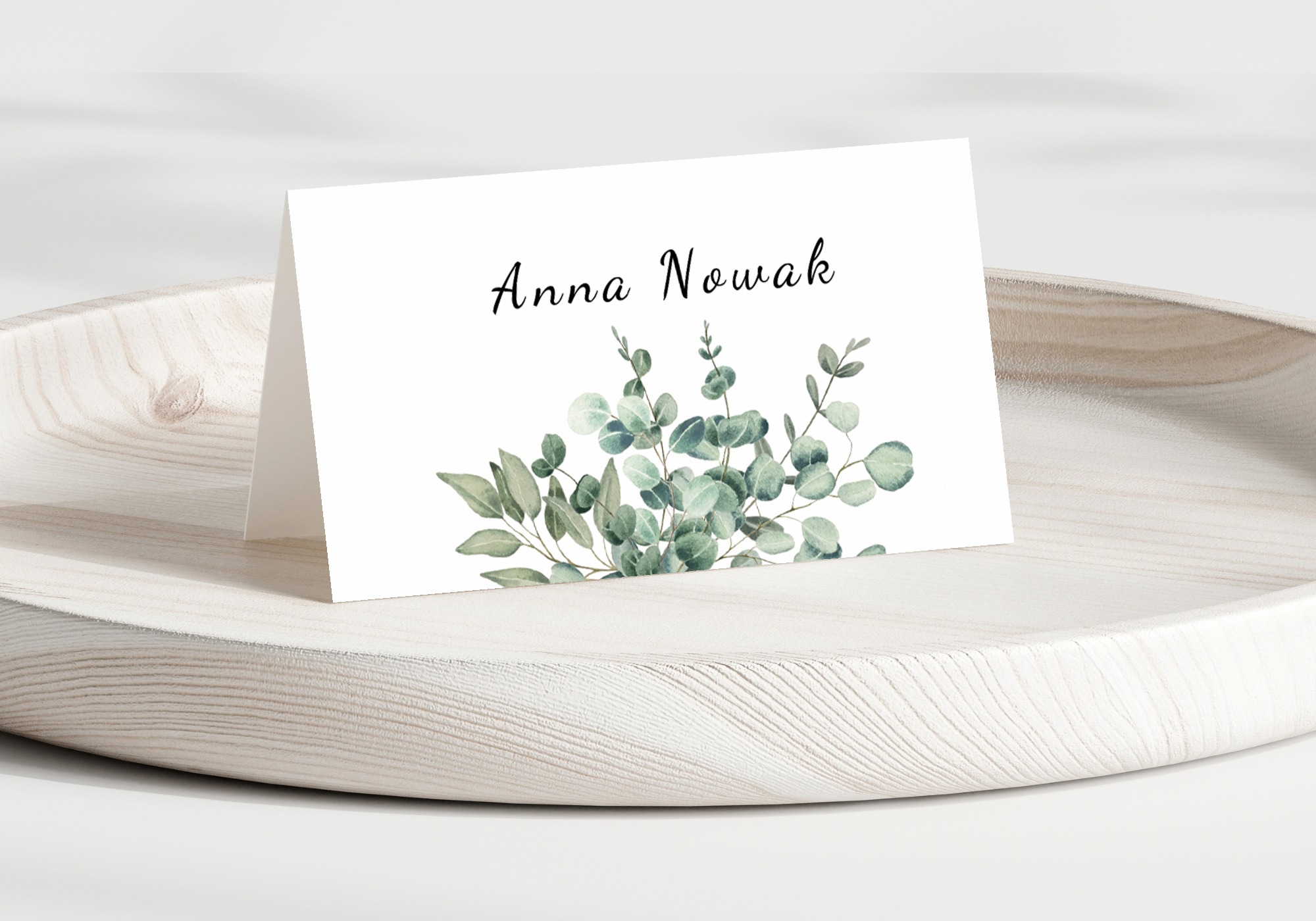 WINIETKA NA STÓŁ - ZIELONE LIŚCIE