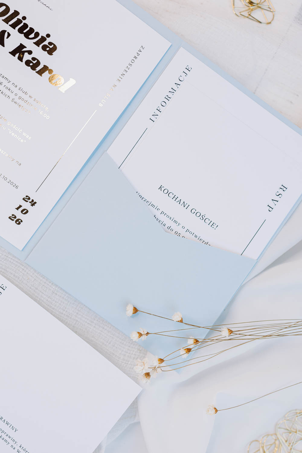 ZAPROSZENIE NA ŚLUB FOLDER | VELLORA - obrazek 3