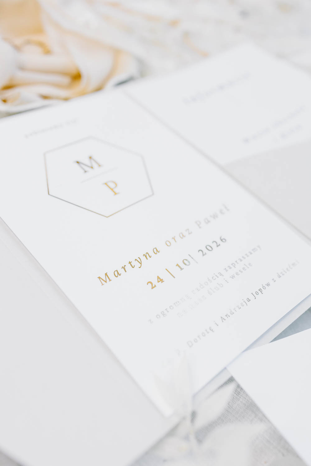 ZAPROSZENIE NA ŚLUB FOLDER | CLARISSE - obrazek 2