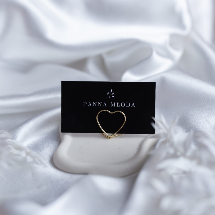 WINIETKA WESELNA NA STOJAKU | SERCE