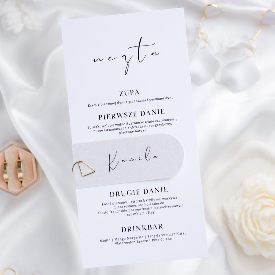 MENU WESELNE Z WINIETKĄ VELLORA
