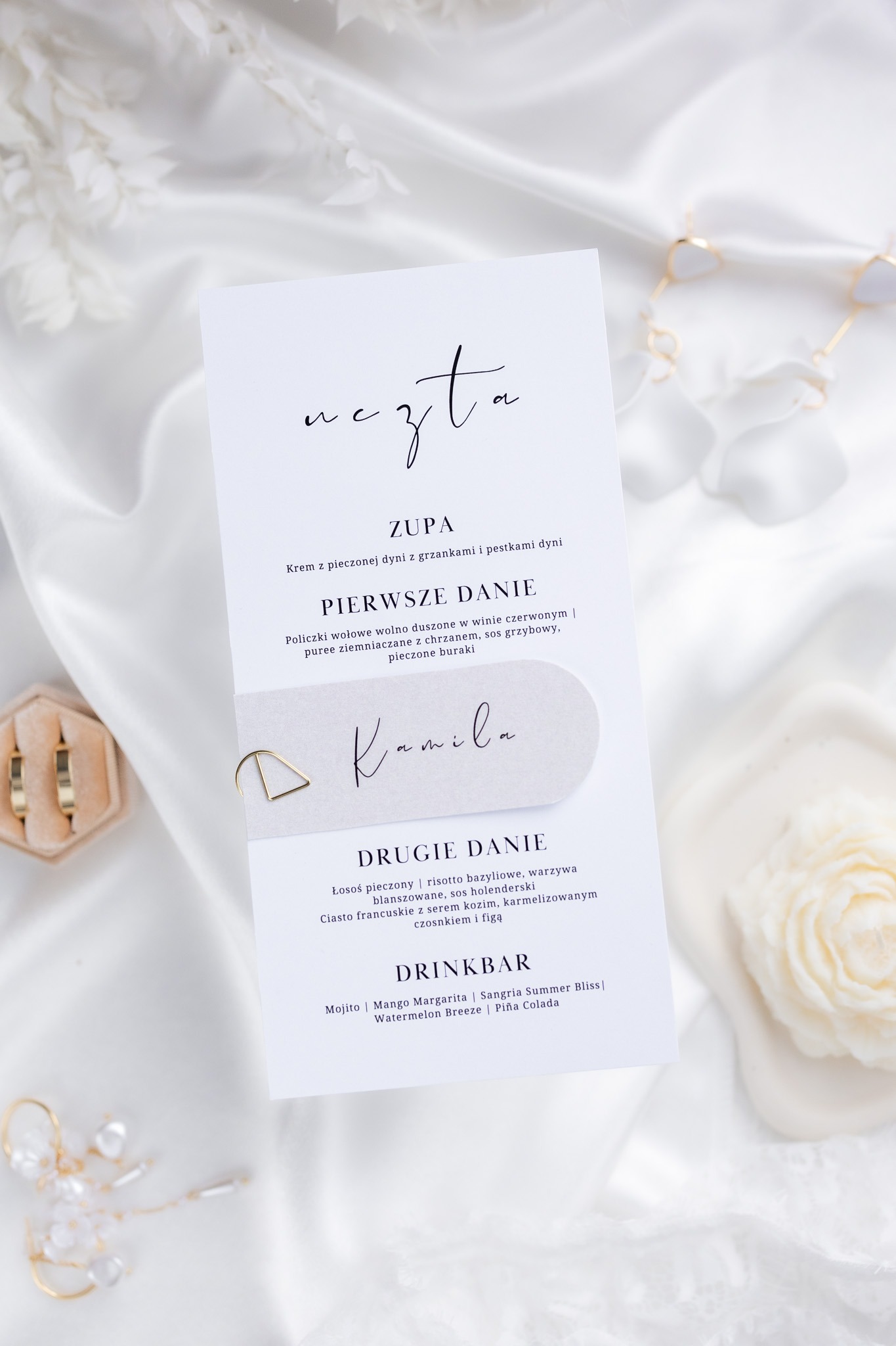 MENU WESELNE Z WINIETKĄ VELLORA