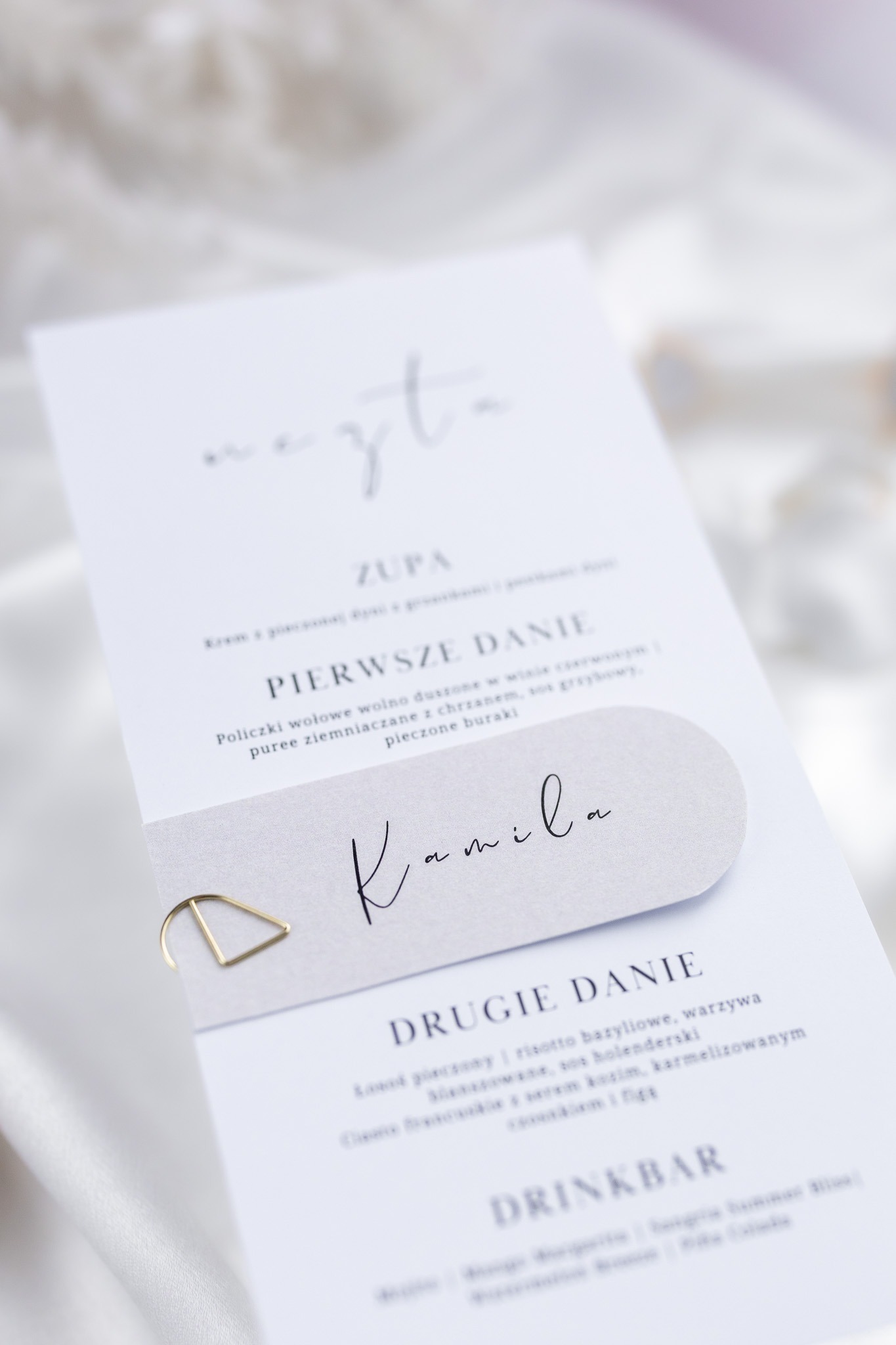 MENU WESELNE Z WINIETKĄ VELLORA - obrazek 2