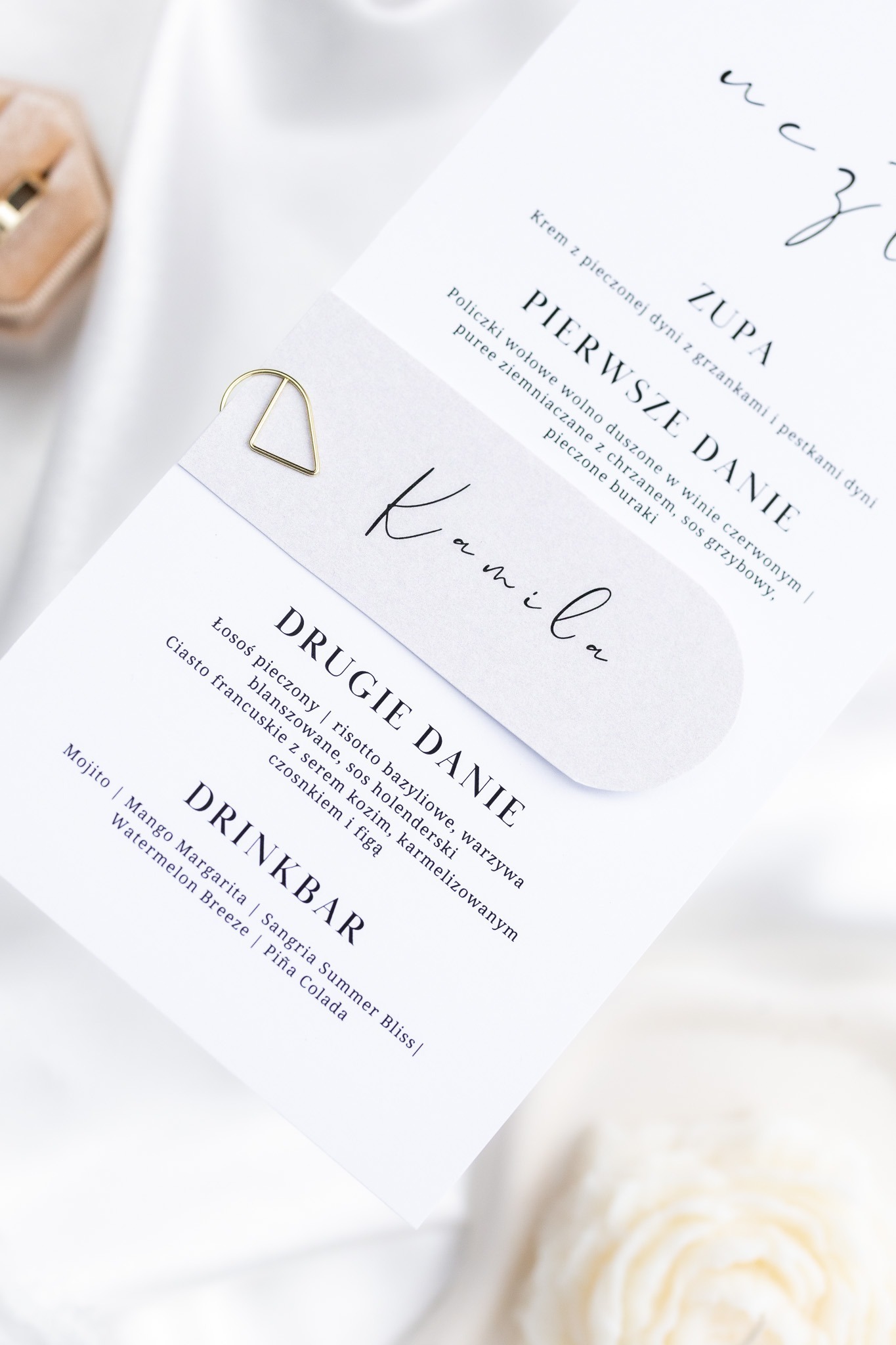 MENU WESELNE Z WINIETKĄ VELLORA - obrazek 3