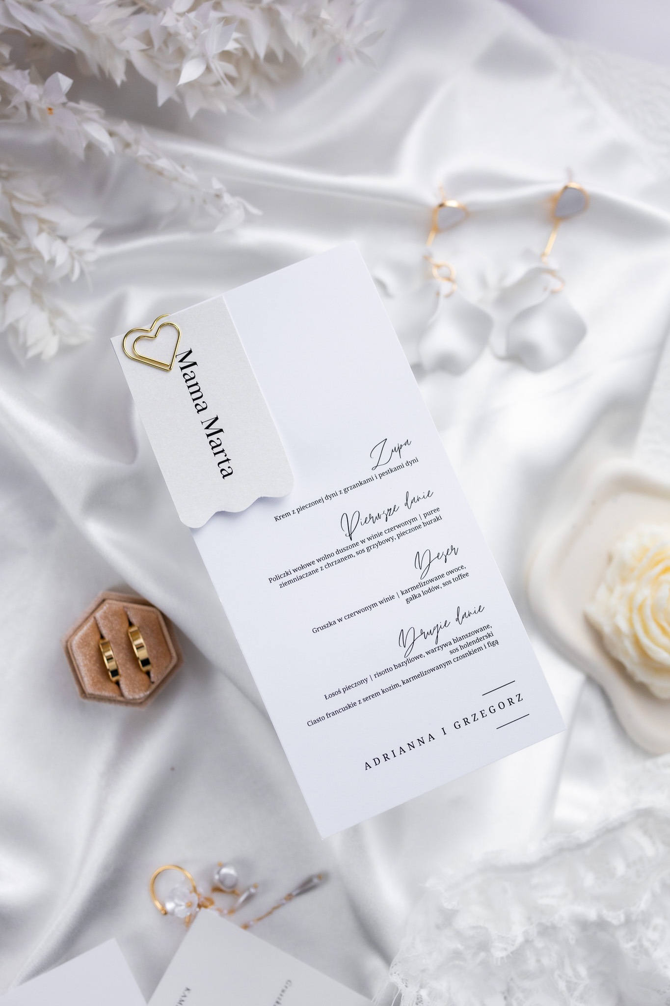 MENU WESELNE Z WINIETKĄ AURELIA