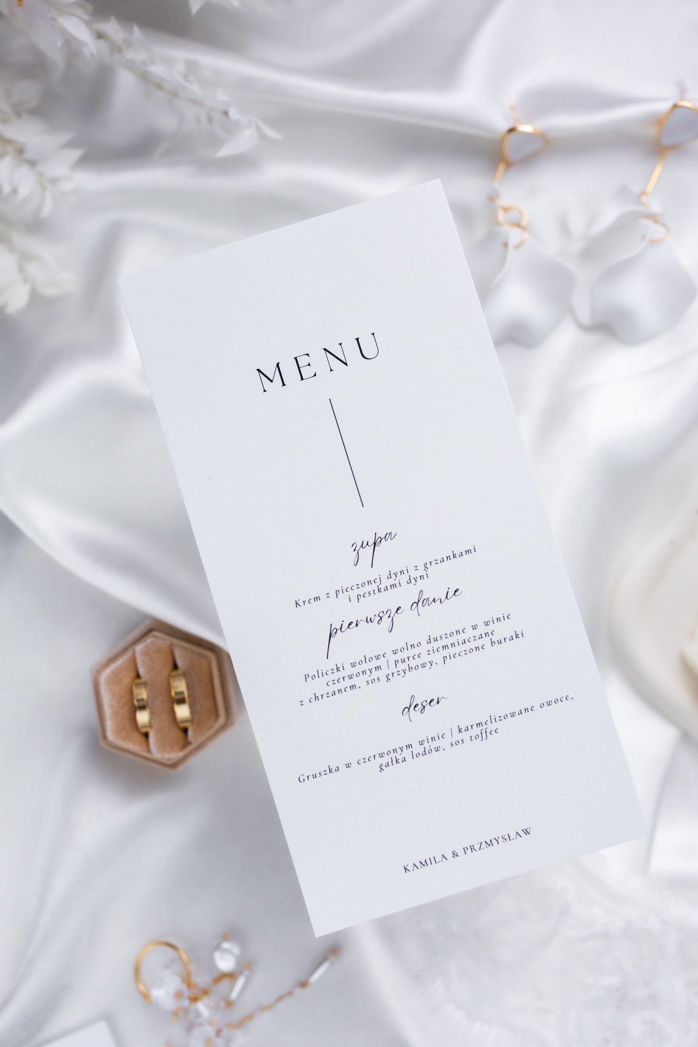 MENU WESELNE CLARISSE