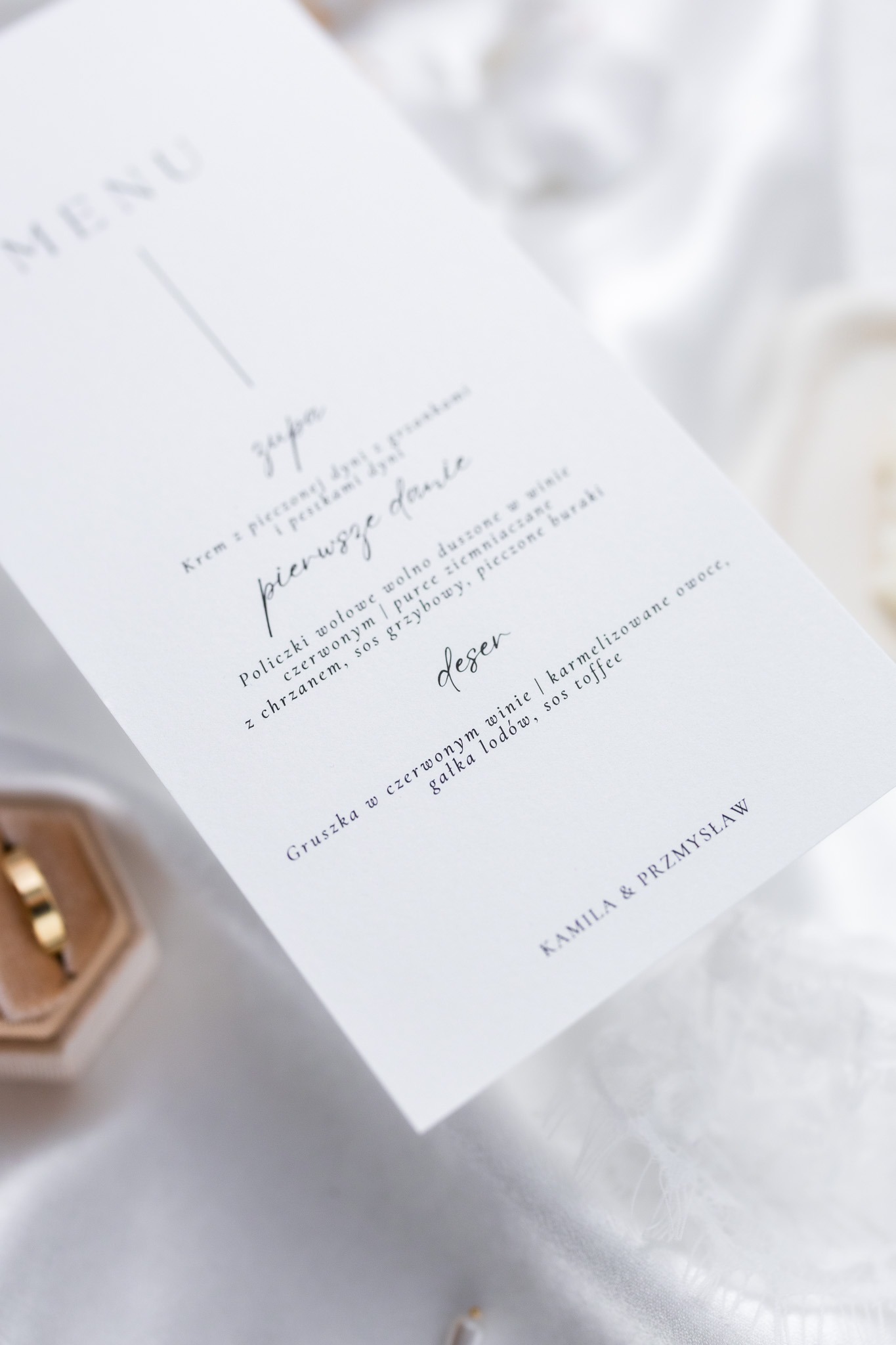 MENU WESELNE CLARISSE - obrazek 2