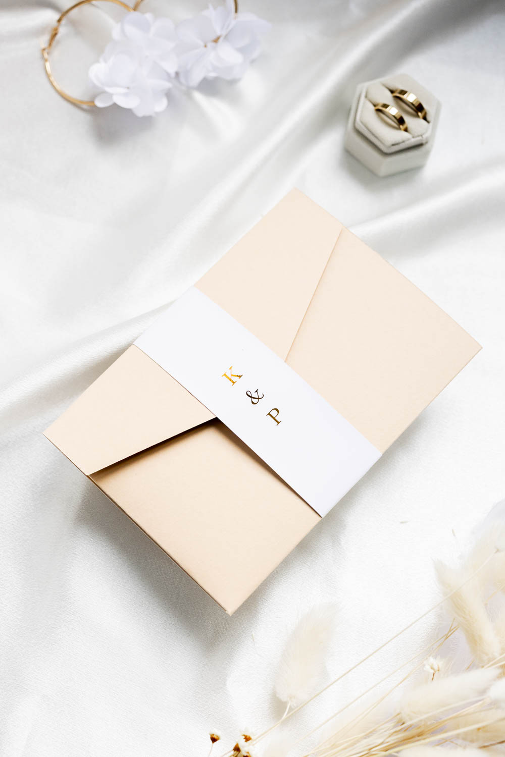 ZAPROSZENIE NA ŚLUB FOLDER | BEIGE - obrazek 3