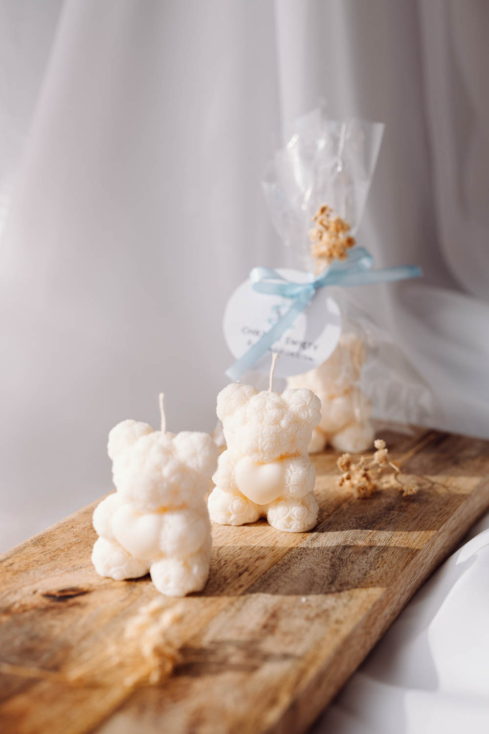 ŚWIECA SOJOWA MIŚ Z SERCEM - obrazek 4