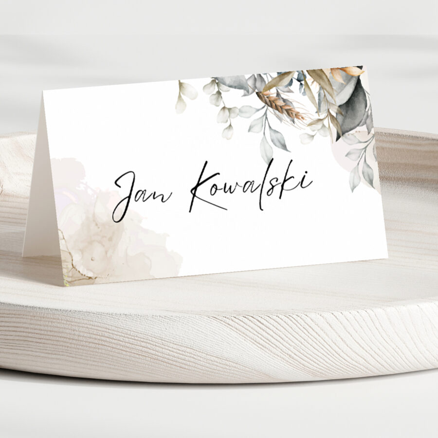 WINIETKA WESELNA NA STÓŁ BLUEMOON