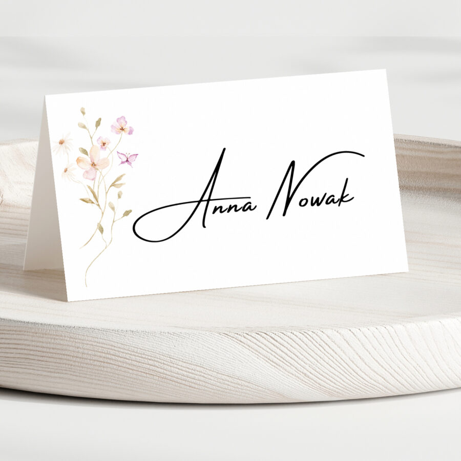 WINIETKA WESELNA NA STÓŁ DROBNE KWIATY