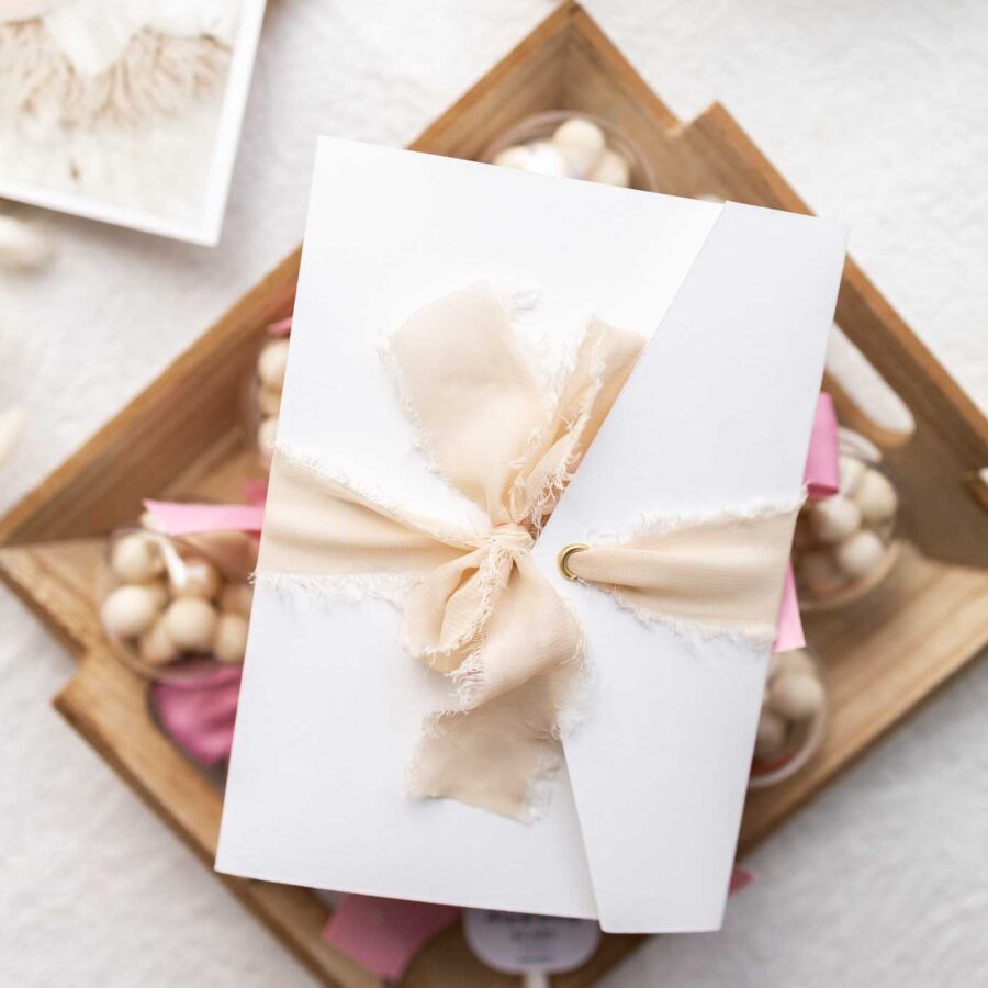 ZAPROSZENIE NA CHRZEST ZE ZDJĘCEM I ZŁOCENIEM