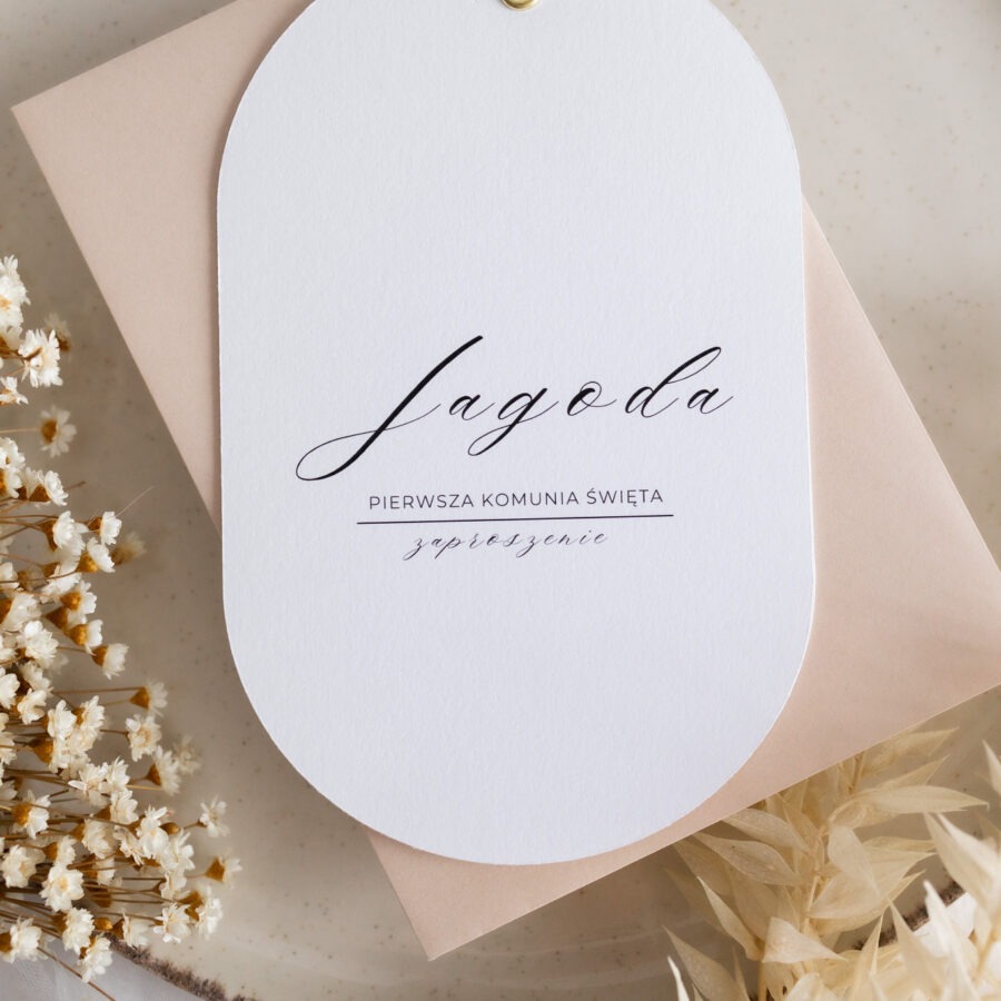 ZAPROSZENIE NA KOMUNIĘ ŚWIĘTĄ KO2