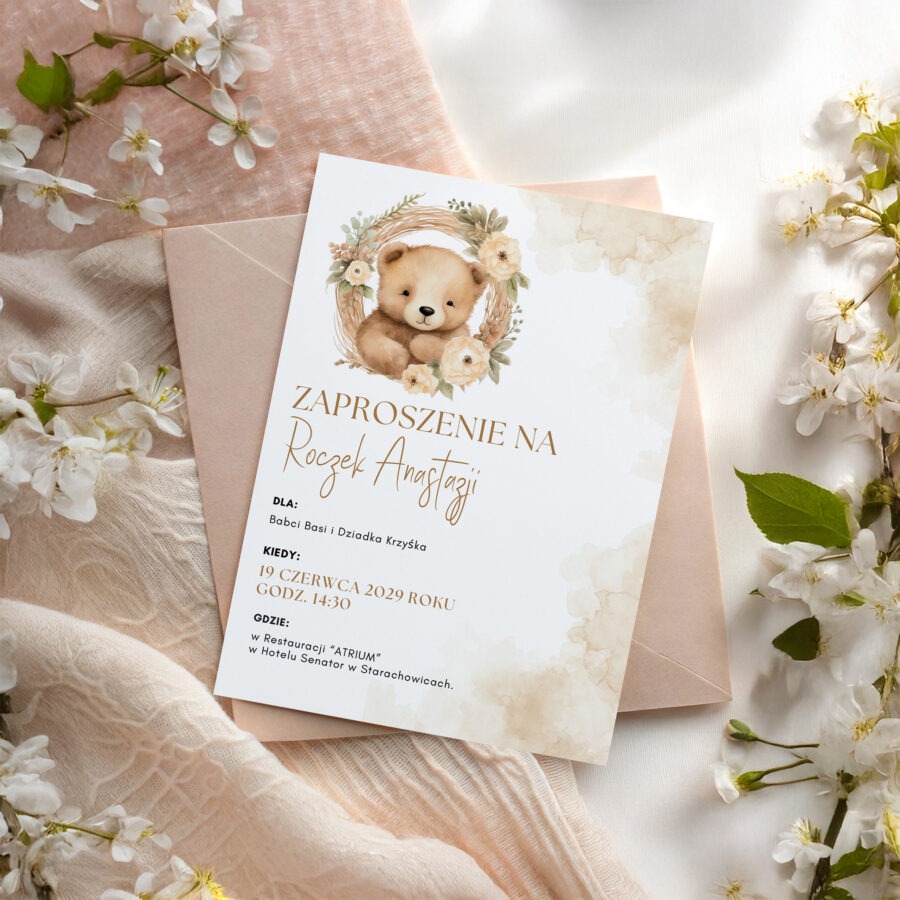 ZAPROSZENIE NA ROCZEK Z MISIEM R-03