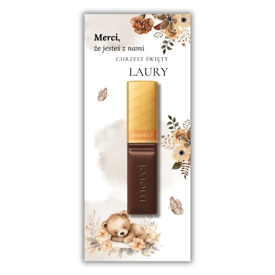 PODZIĘKOWANIE DLA GOŚCI - MERCI B011