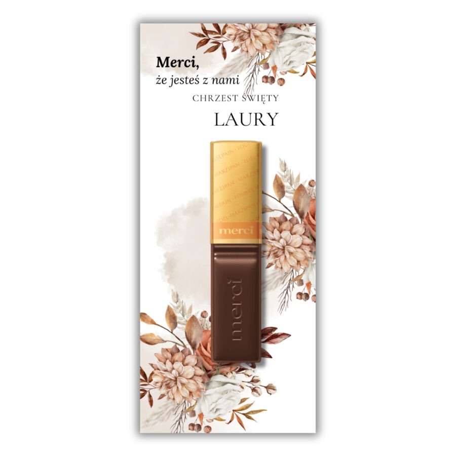 PODZIĘKOWANIE DLA GOŚCI - MERCI B012