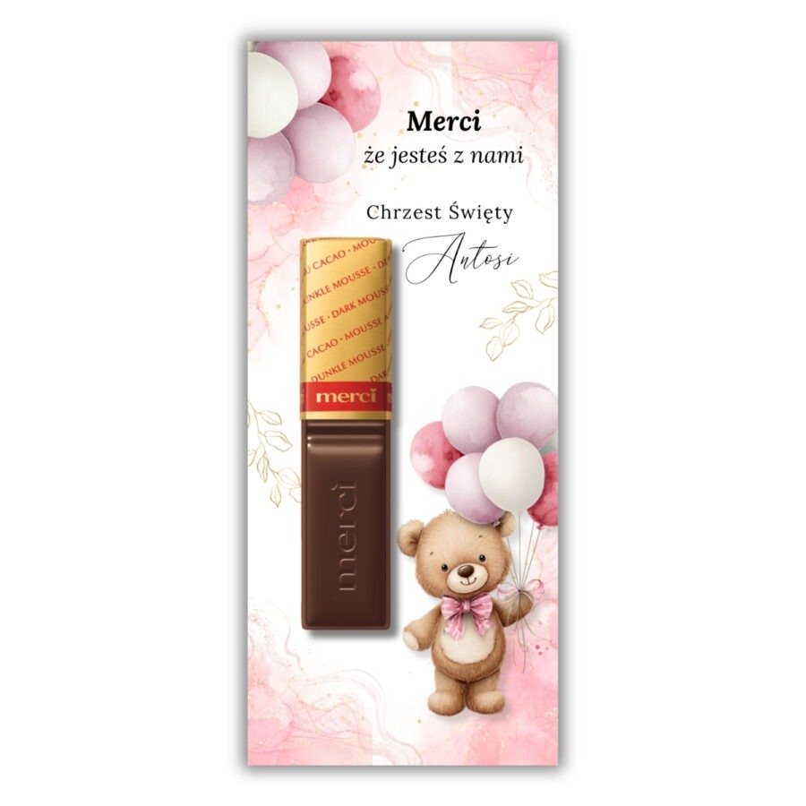 PODZIĘKOWANIE DLA GOŚCI - MERCI B014