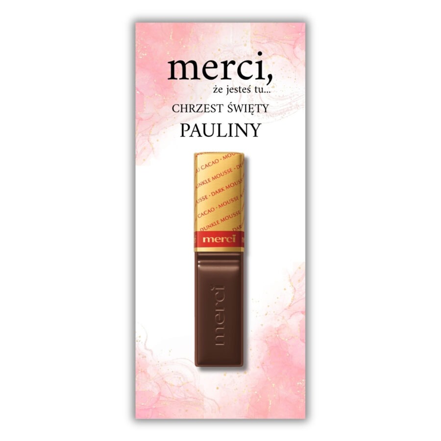 PODZIĘKOWANIE DLA GOŚCI - MERCI B015