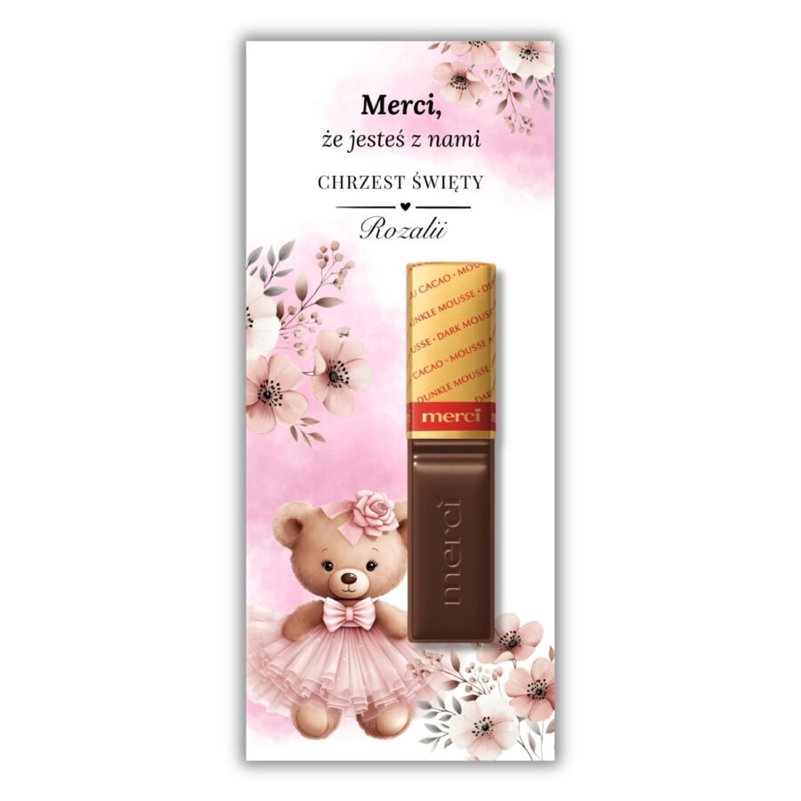 PODZIĘKOWANIE DLA GOŚCI - MERCI B019