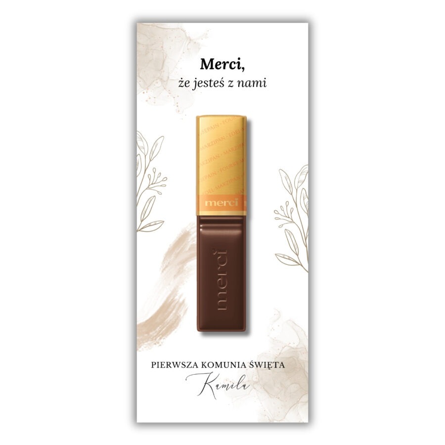 PODZIĘKOWANIE DLA GOŚCI - MERCI A003