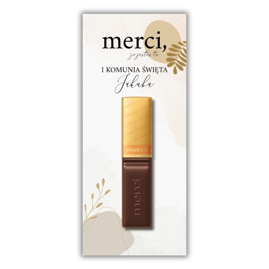 PODZIĘKOWANIE DLA GOŚCI - MERCI A006