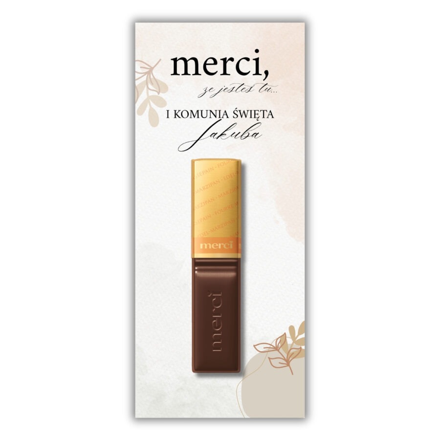 PODZIĘKOWANIE DLA GOŚCI - MERCI A007
