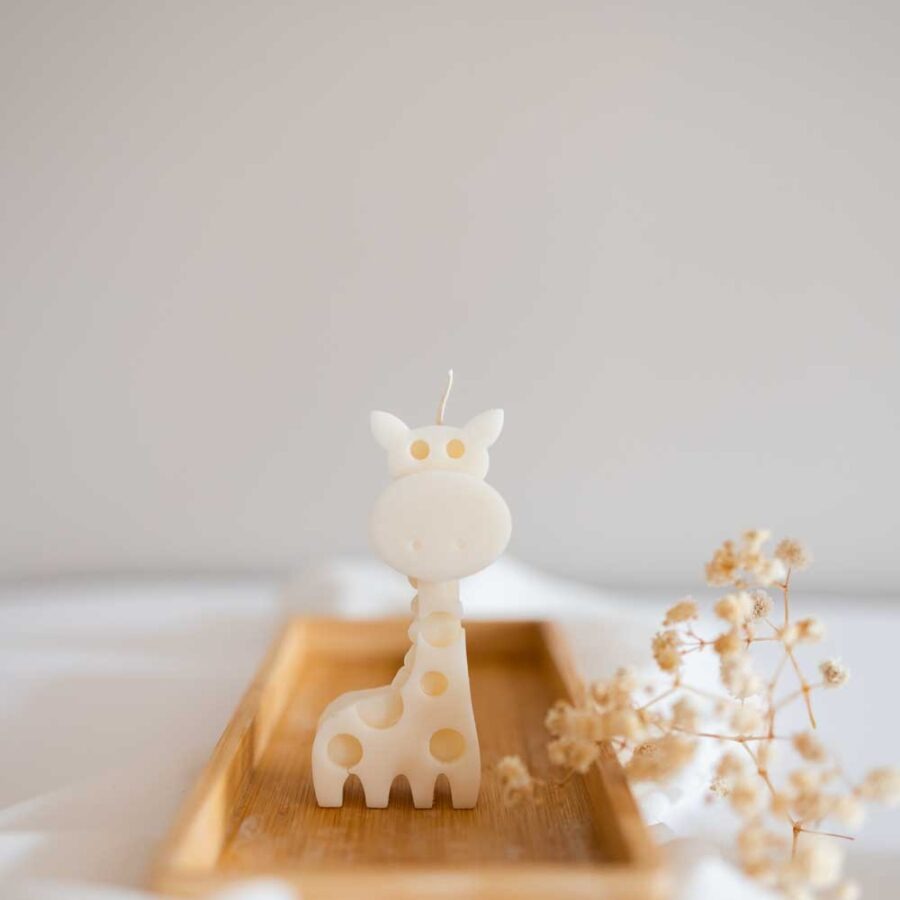 ŚWIECA SOJOWA ŻYRAFA